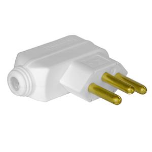 PLUGUE  MACHO 2P+T 20A 250V POLIPROPILENO BR 60053 