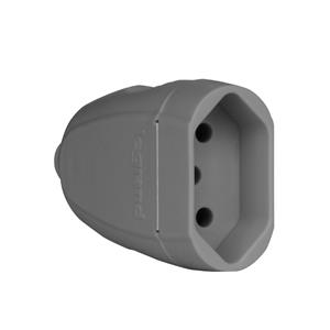 PLUGUE  PROLONGADOR FEMEA 2P+T 10A 250V POLIPROPILENO CZ 60058 