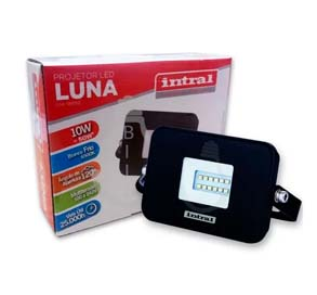 LUMINARIA  PROJETOR LUNA 2 LED 10W 127/220V 6500K - BR FRIO 900LM 6520 6052 