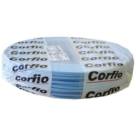 CABO  COBRE FLEXIVEL 1X0,75MM² 750V AZ 70°C PVC 66222 W100104-AZ