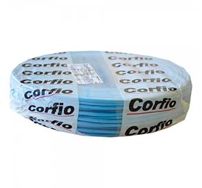 CABO  COBRE FLEXIVEL 1X1,0MM² 750V AZ 70°C PVC 66232 W0105-AZ