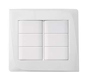 PLACA  CEGA C/BASTIDOR 50.000 TENDENZA 4" X 4" ABS BR 8767 50539 