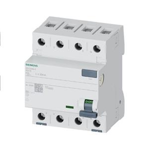DISPOSITIVO I DR  DIFERENCIAL RESIDUAL 4 POLOS 40A 30MA 400V TIPO A 919 5SV33446 