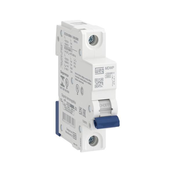 DISJUNTOR  UNIPOLAR 32A C 3KA/220V 5KA/380V MDWP 961 MDWPC321