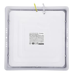 LUMINARIA  LED PLAFON VALUE SOBREPOR QUADRADA 210X210MM 18W/865 6500K 1440LM 10319 7025686 