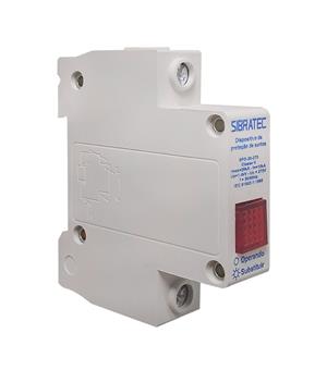 DISPOSITIVO  PROTECAO CONTRA SURTOS DPS 1 POLO 10/20KA CLASSE II 275VCA 17680 12266 