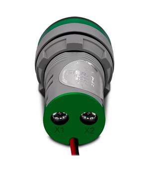 AMPERIMETRO  DIGITAL AD22-22AM-G 22MM 0-100A 60-380VCA VD 18407 AD2222AMG 