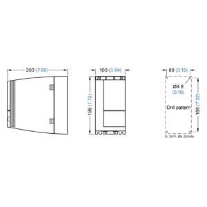 INVERSOR  FREQUENCIA G120C 7,5KW 380V 16,5A PROFINET 19296 6SL32101KE217UF1 