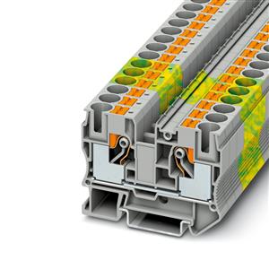 CONECTOR  PASSAGEM PUSH-IN/MOLA 10 MM² 65A POLIAMIDA CZ TRILHO 22363 PT10 