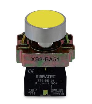 BOTAO  IMPULSO 1NA AM METALICO AMPB6Y 23515 XB2BA51 