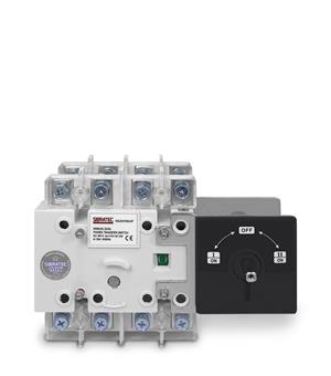 CHAVE  TRANSFERENCIA REDE/GERADOR TETRAPOLAR 100A SGLZ4 3 POSICOES 25138 14550 