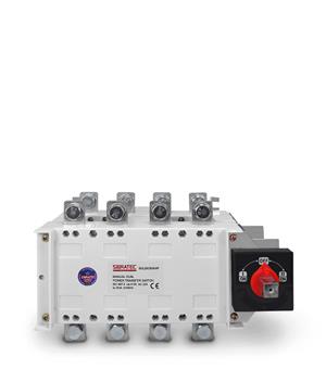 CHAVE  TRANSFERENCIA REDE/GERADOR TETRAPOLAR 250A SGLZ4 3 POSICOES 25141 SGLZ4TR250A 