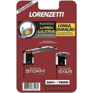 RESISTENCIA  CHUVEIRO ACQUA ULTRA 220V 7800W C/04 34804 3065B 