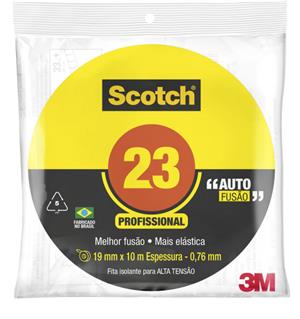 FITA  ISOLANTE AUTO FUSAO 19MMX10M BR NR 23 3795 H0002185603 