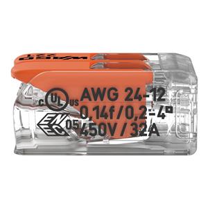 CONECTOR  P/EMENDA 0,14 - 4,0MM 2 POLOS 56499 