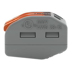 CONECTOR  P/EMENDA C/ALAVANCA 2 FIOS 56502 