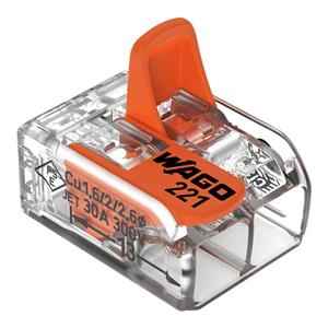 CONECTOR  P/EMENDA FLEXIVEL 0,5 A 6MM 2 POLOS 56506 