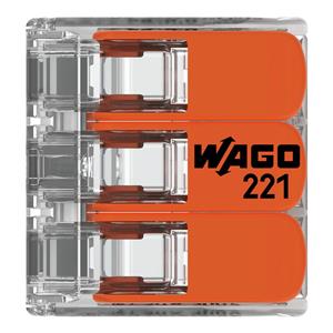 CONECTOR  P/EMENDA FLEXIVEL 0,5 A 6MM 3 POLOS 56507 