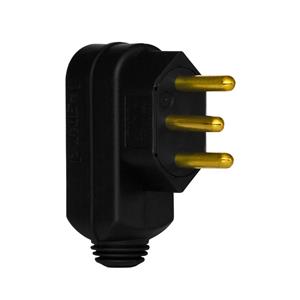 PLUGUE  MACHO 2P+T 20A 250V POLIPROPILENO PT 60054 
