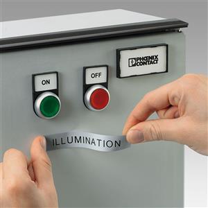 ETIQUETA  IMPRESSORA 14MMX8M PR/PT THERMOMARK POLIESTER 82040 MMEMLEX14RC1SRBK 