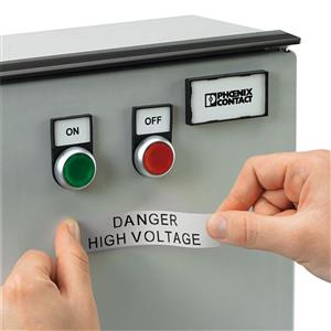 ETIQUETA  IMPRESSORA 10MMX8M BR/PT THERMOMARK POLIESTER 82041 MMEMLEX10RC1WHBK 