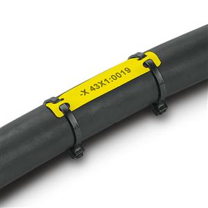 IDENTIFICADOR  DE CABOS AM/PT 60X11,55X0,45MM PUR 82066 MMWMTBHF40X12RC1YEBK 